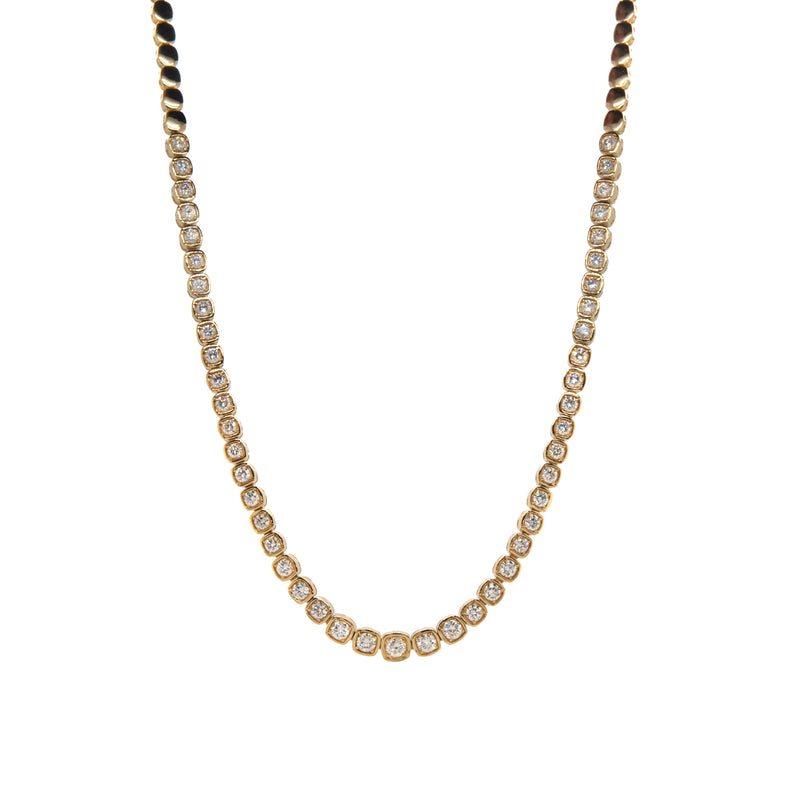 JENNIFER DIAMOND TENNIS NECKLACE