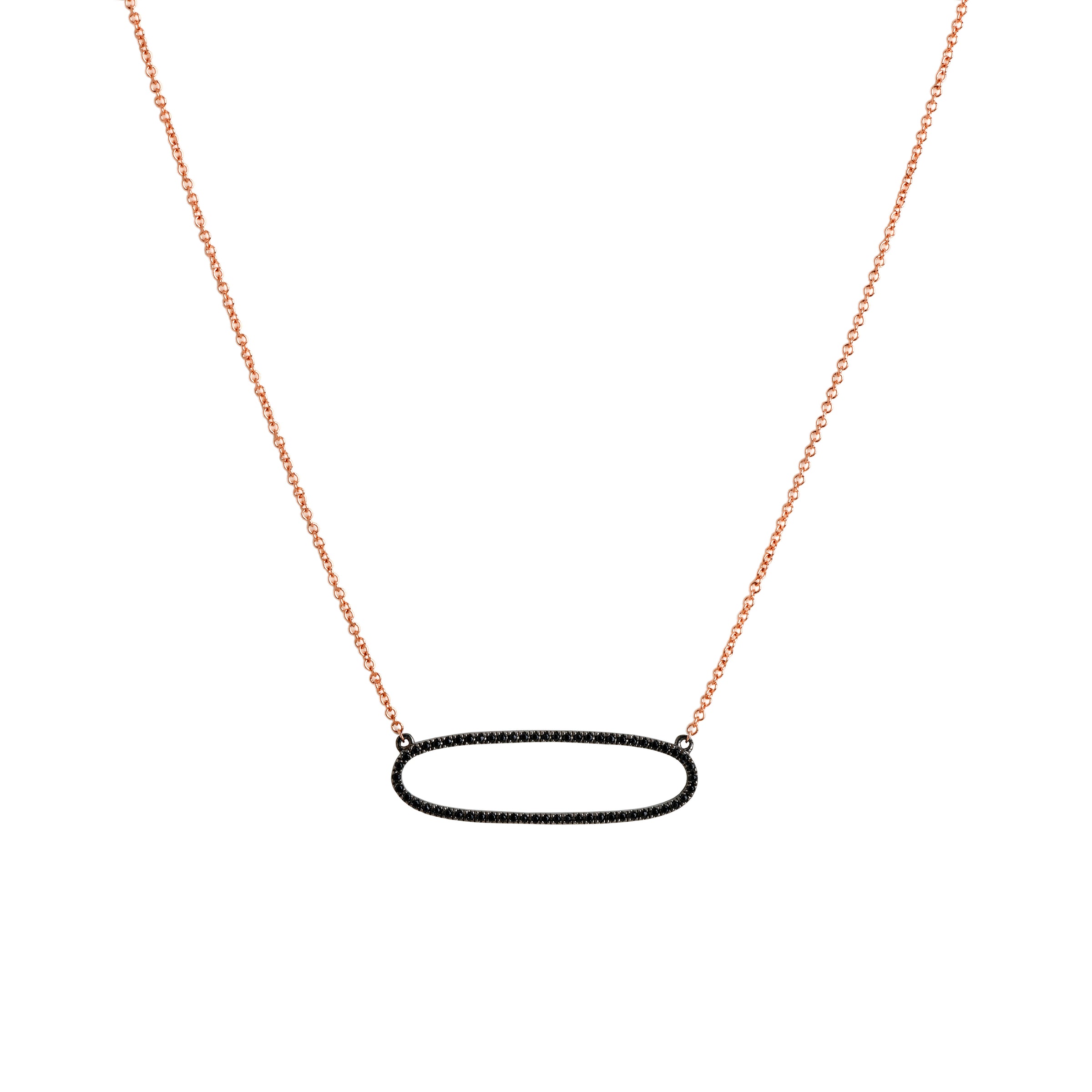 REVERSIBLE GREEN GARNET OVAL NECKLACE - Bridget King Jewelry