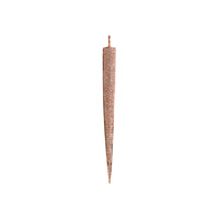 62MM LONG DIAMOND SPEAR PENDANTS - Bridget King Jewelry