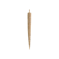 62MM LONG DIAMOND SPEAR PENDANTS - Bridget King Jewelry