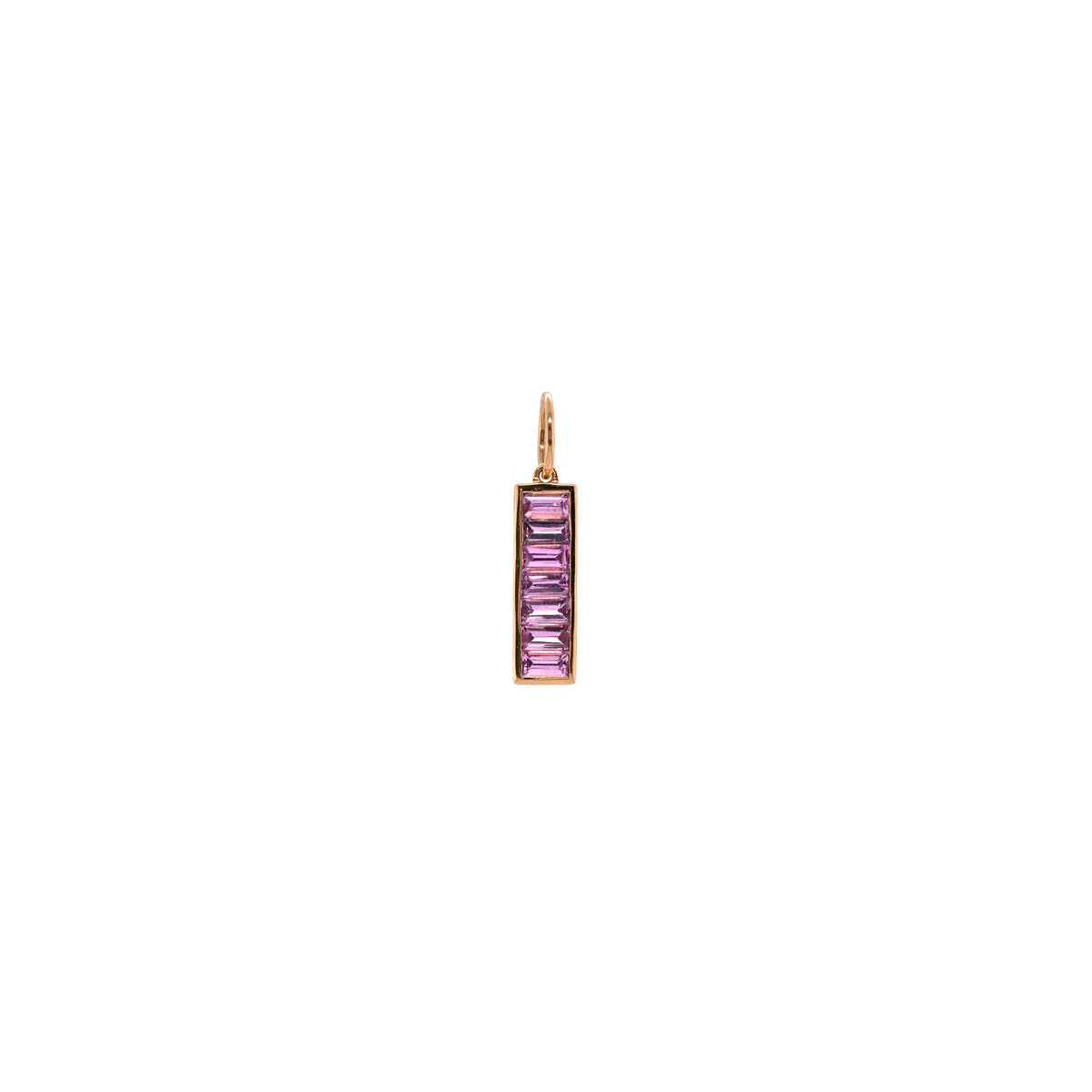 PINK SAPPHIRE SPARKLER PENDANT