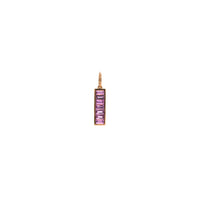 PINK SAPPHIRE SPARKLER PENDANT