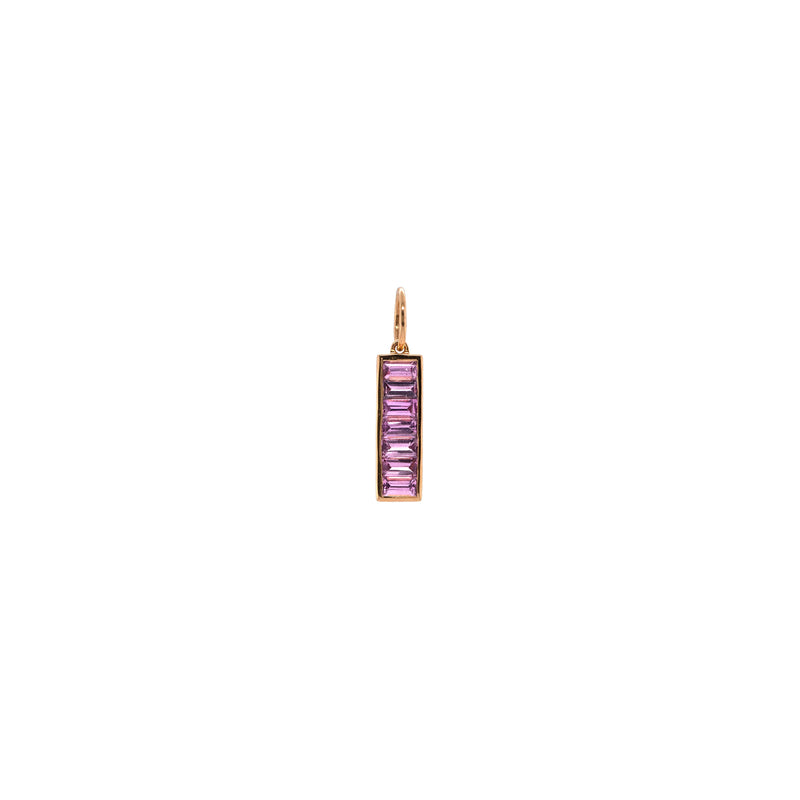 PINK SAPPHIRE SPARKLER PENDANT