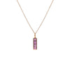 PINK SAPPHIRE SPARKLER PENDANT