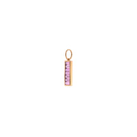PINK SAPPHIRE SPARKLER PENDANT