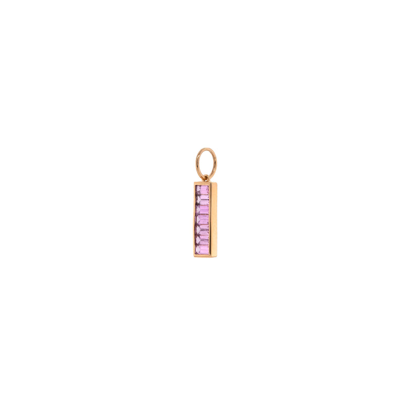 PINK SAPPHIRE SPARKLER PENDANT