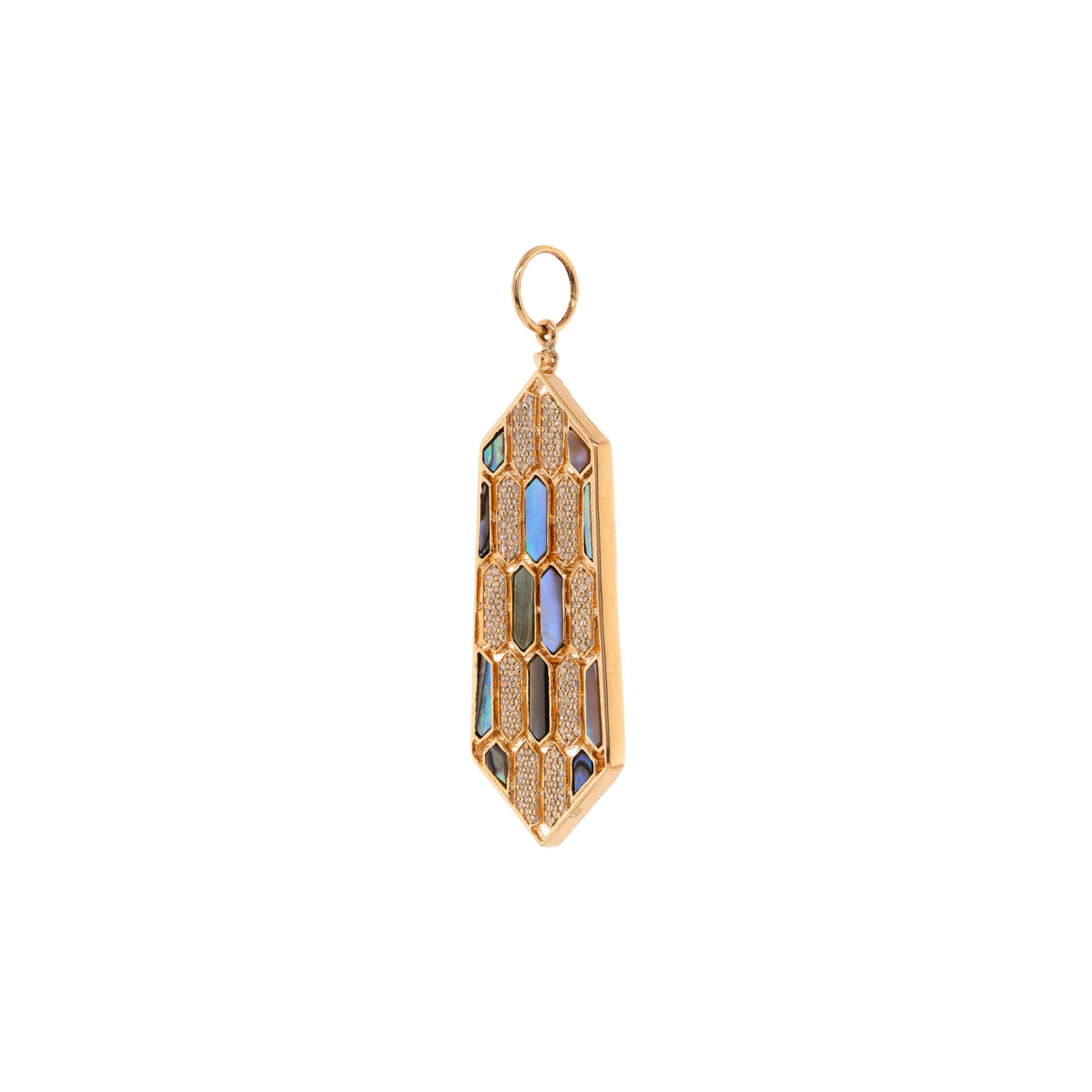 ABALONE MOSAIC PENDANT
