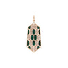 MALACHITE MOSAIC PENDANT