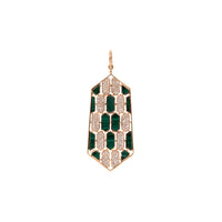 MALACHITE MOSAIC PENDANT