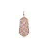 PINK OPAL MOSAIC PENDANT