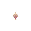 PINK SAPPHIRE OMBRÉ HEART PENDANT
