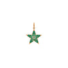 EMERALD OMBRÉ STAR PENDANT