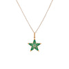 EMERALD OMBRÉ STAR PENDANT