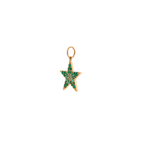 EMERALD OMBRÉ STAR PENDANT