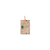 EMERALD HEAVENLY DOG TAG