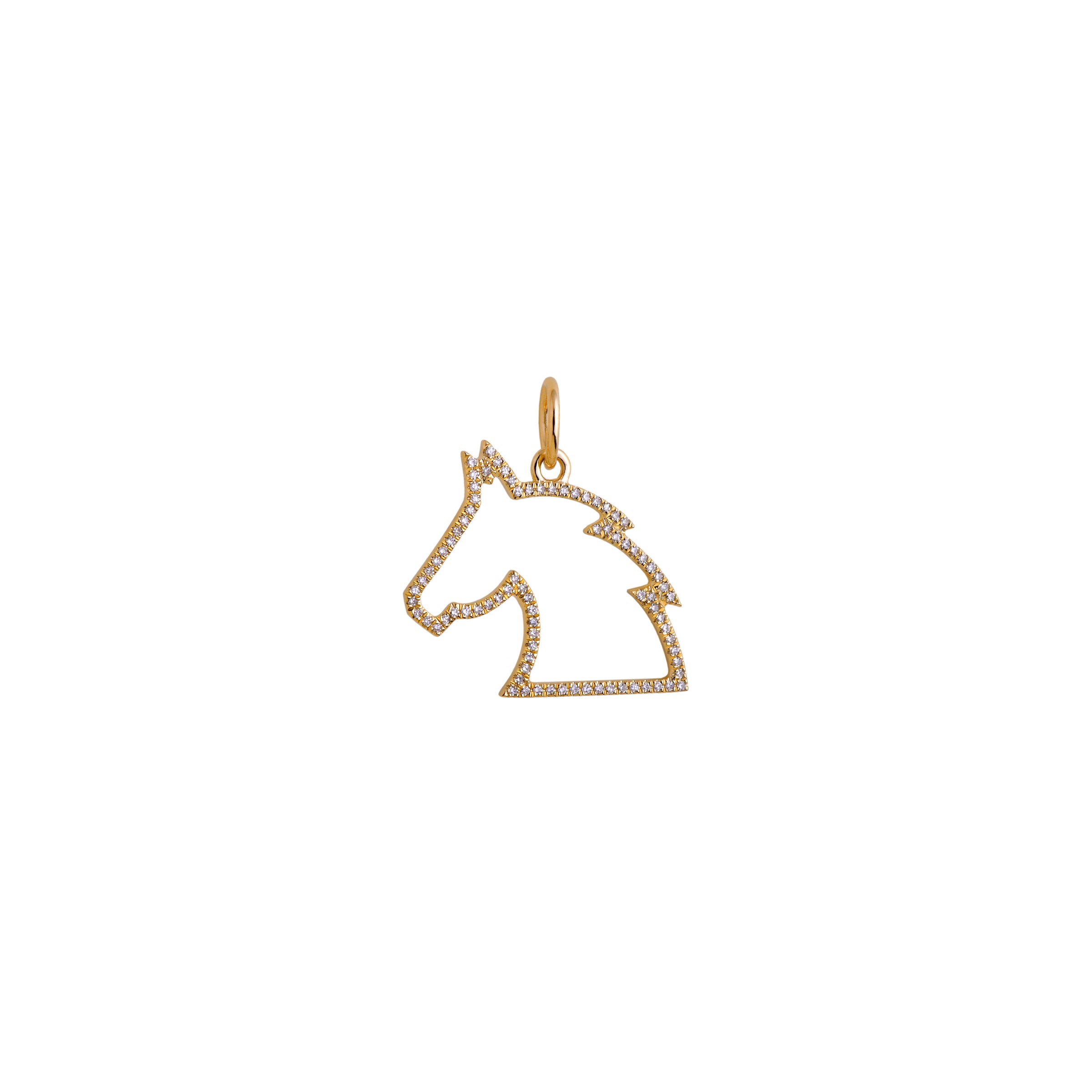 SMALL HORSE HEAD PENDANT