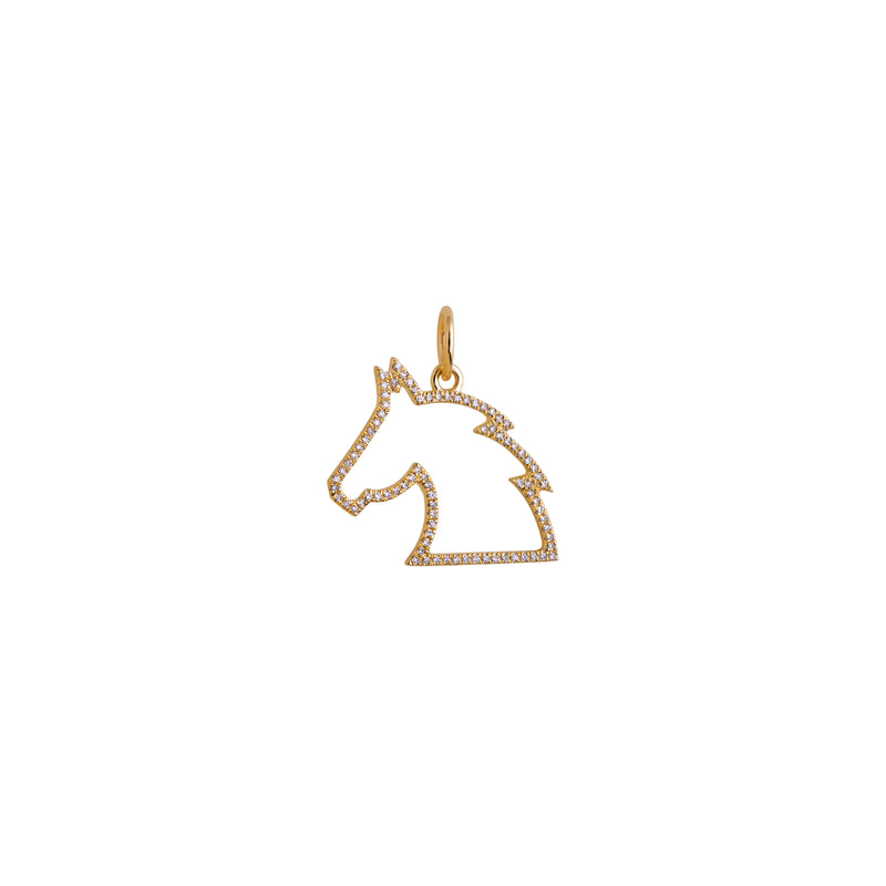 SMALL HORSE HEAD PENDANT