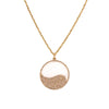MOTHER-OF-PEARL BALANCE MEDALLION