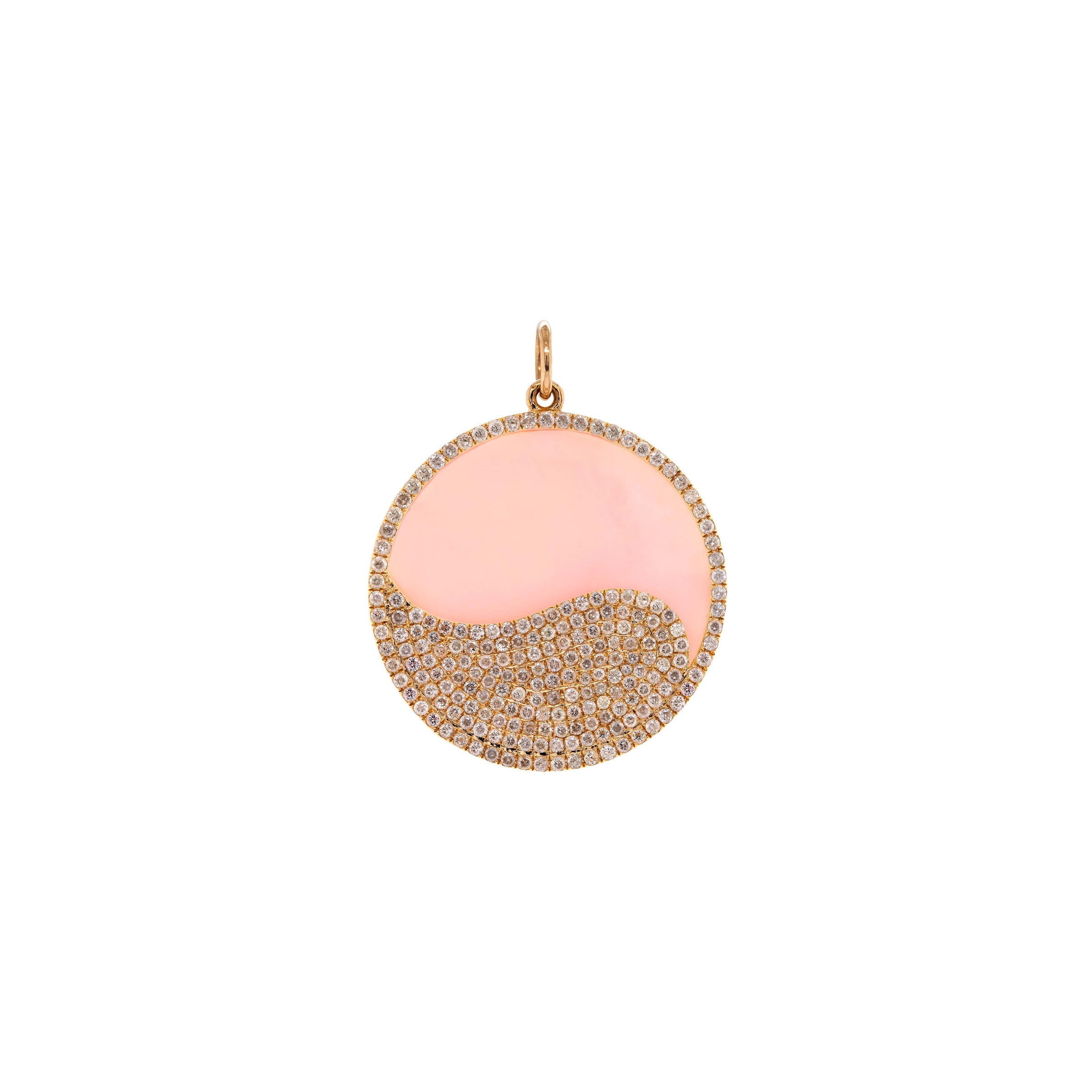 PINK OPAL BALANCE MEDALLION