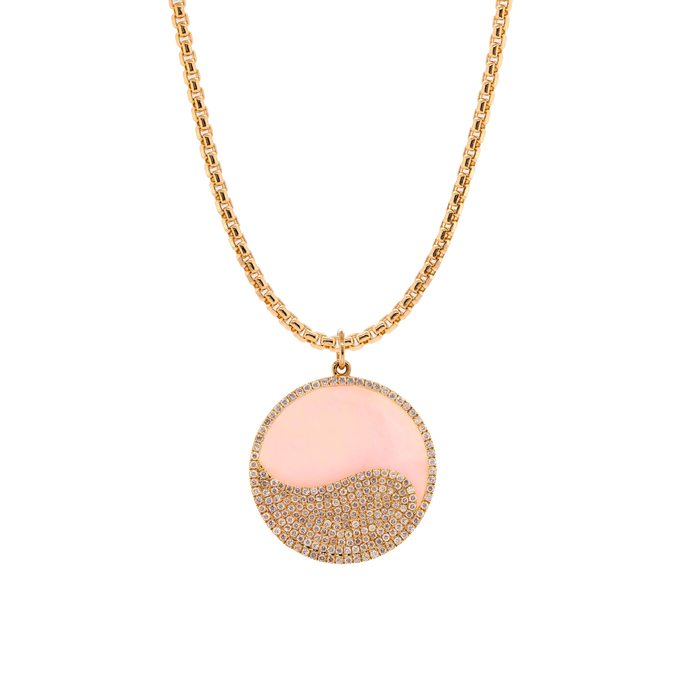 PINK OPAL BALANCE MEDALLION