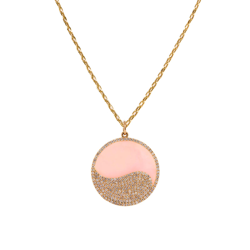 PINK OPAL BALANCE MEDALLION