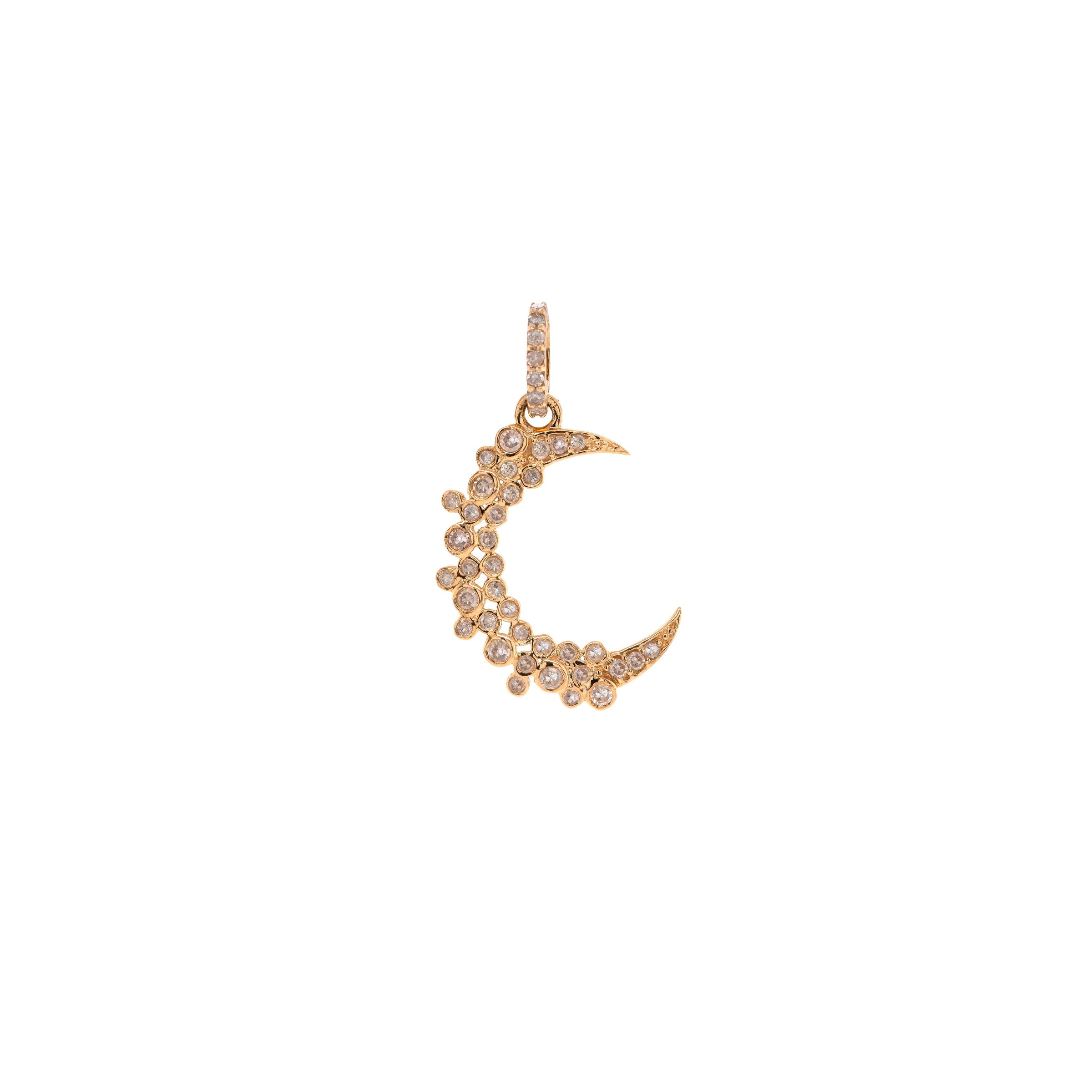 SPRINKLES CRESCENT PENDANT