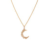 SPRINKLES CRESCENT PENDANT