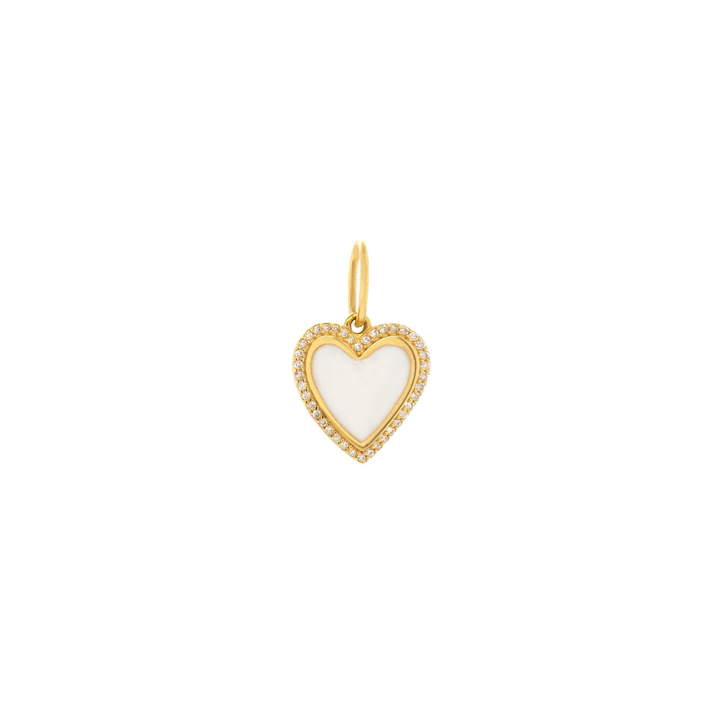 BABY ENAMEL HEART PENDANT