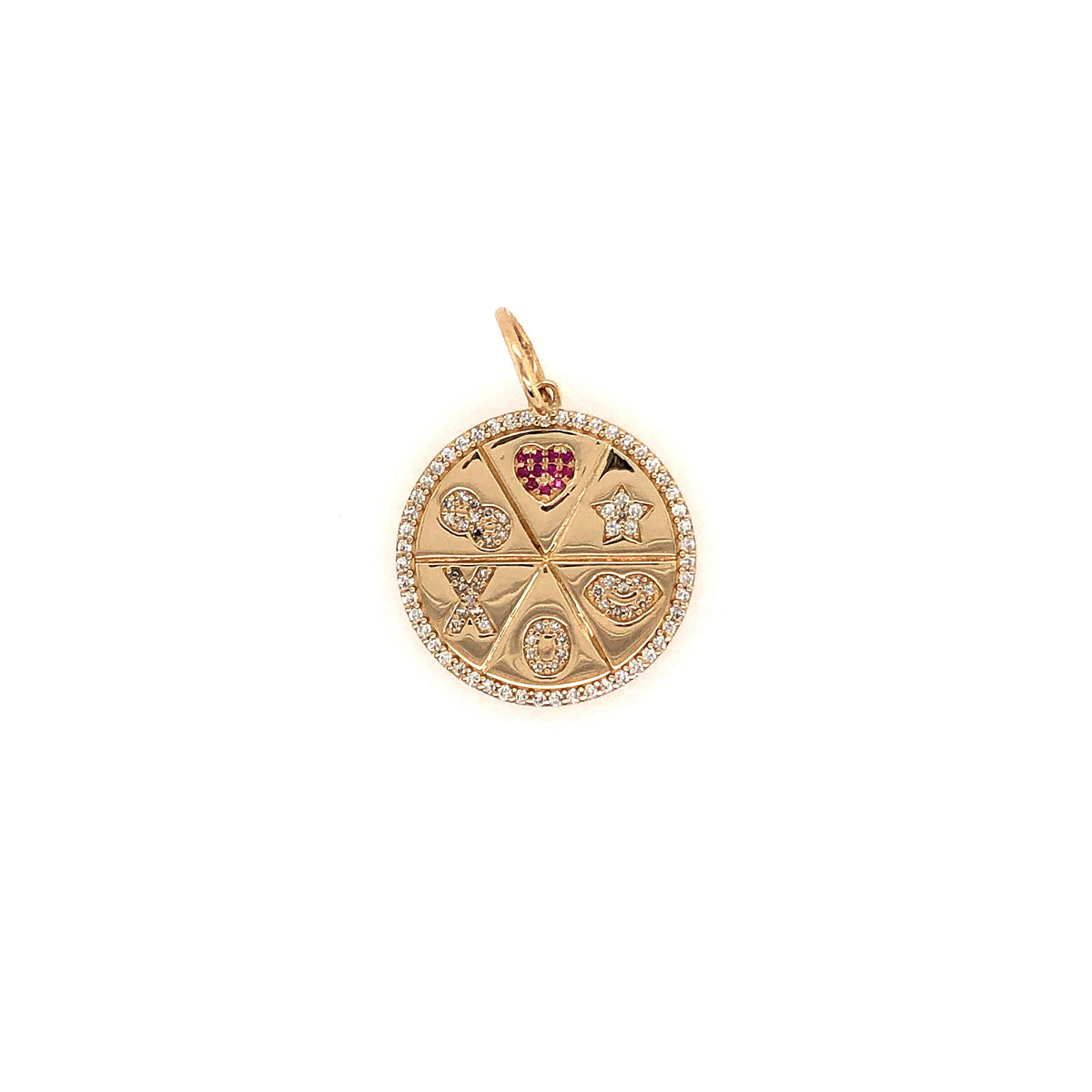 LOVE MEDALLION PENDANT