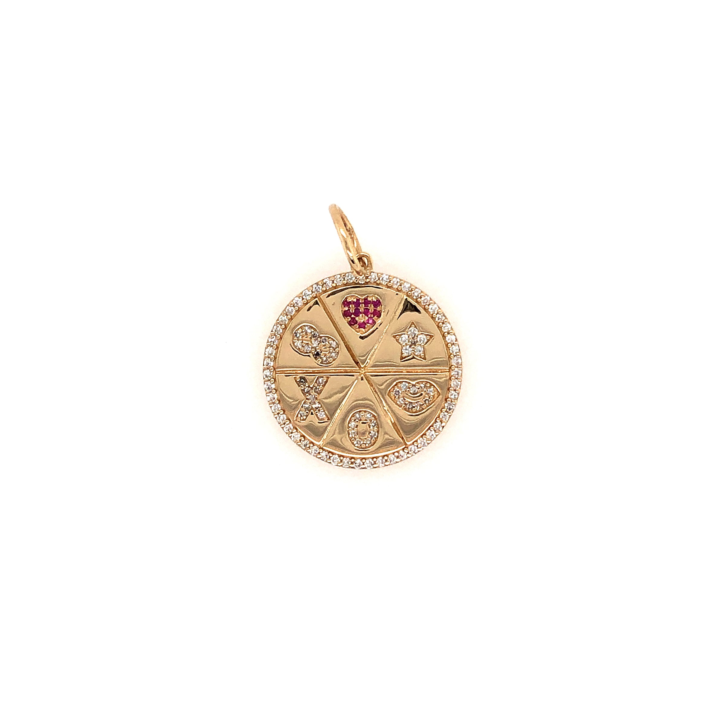 LOVE MEDALLION PENDANT