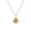 MINI DIAMOND EVIL EYE PENDANT