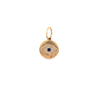 MINI DIAMOND EVIL EYE PENDANT