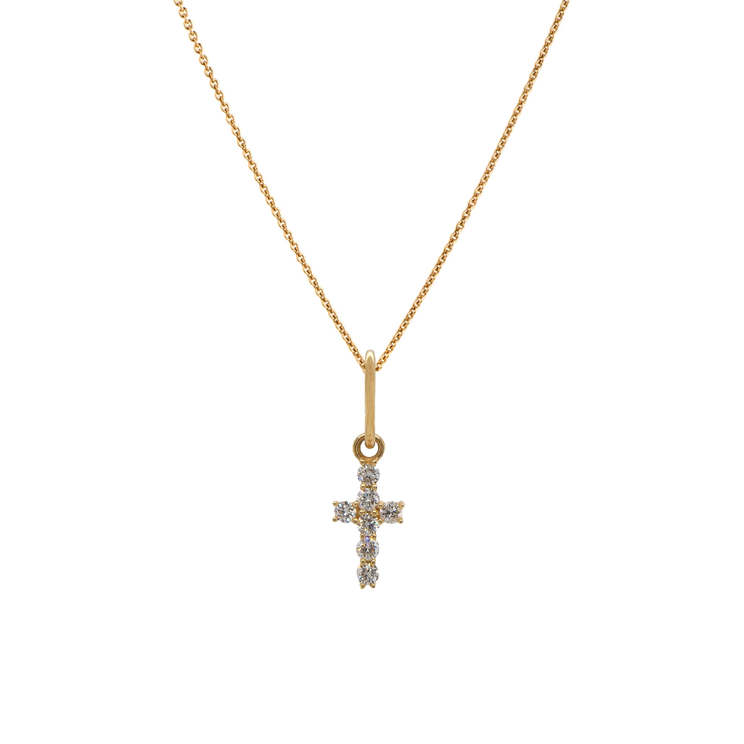 DIAMOND CROSS PENDANT