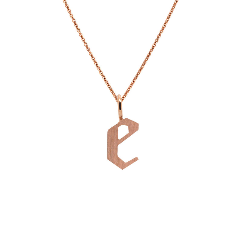 ALPHABET PENDANT