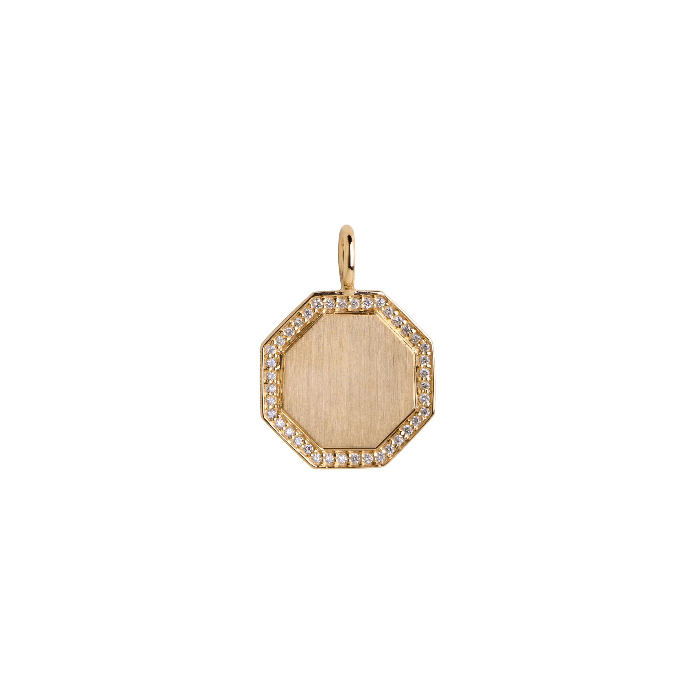 OCTAGON DIAMOND PENDANT - Bridget King Jewelry