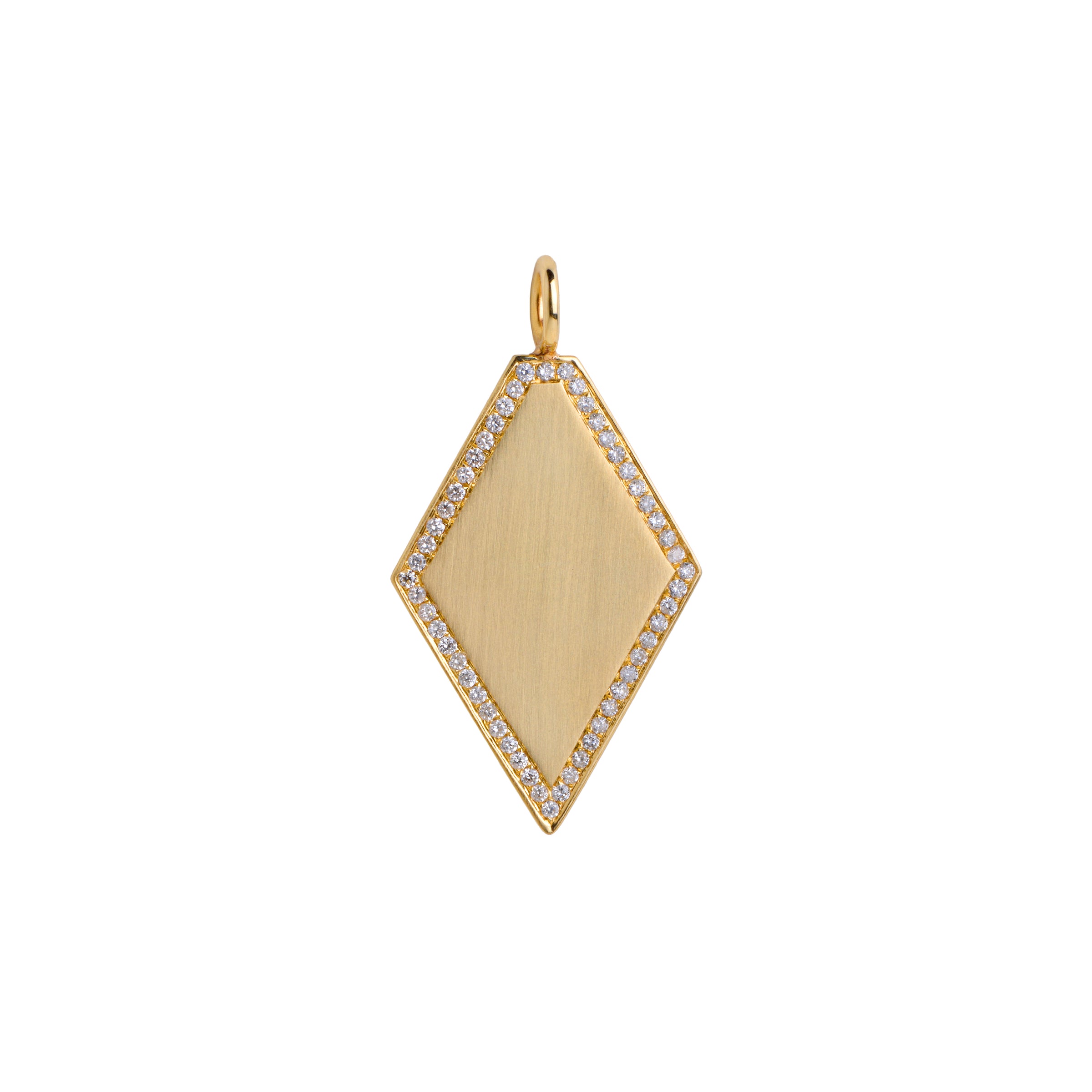 DIAMOND SHAPED PENDANT - Bridget King Jewelry