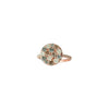 DIAMOND DOTTED CIRCLE RING - Bridget King Jewelry
