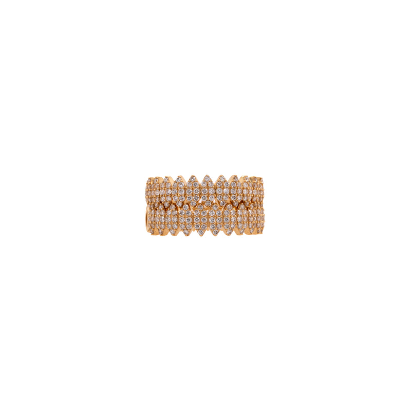 PAVÉ MARQUISE STACKABLE RING