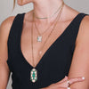 MALACHITE MOSAIC PENDANT