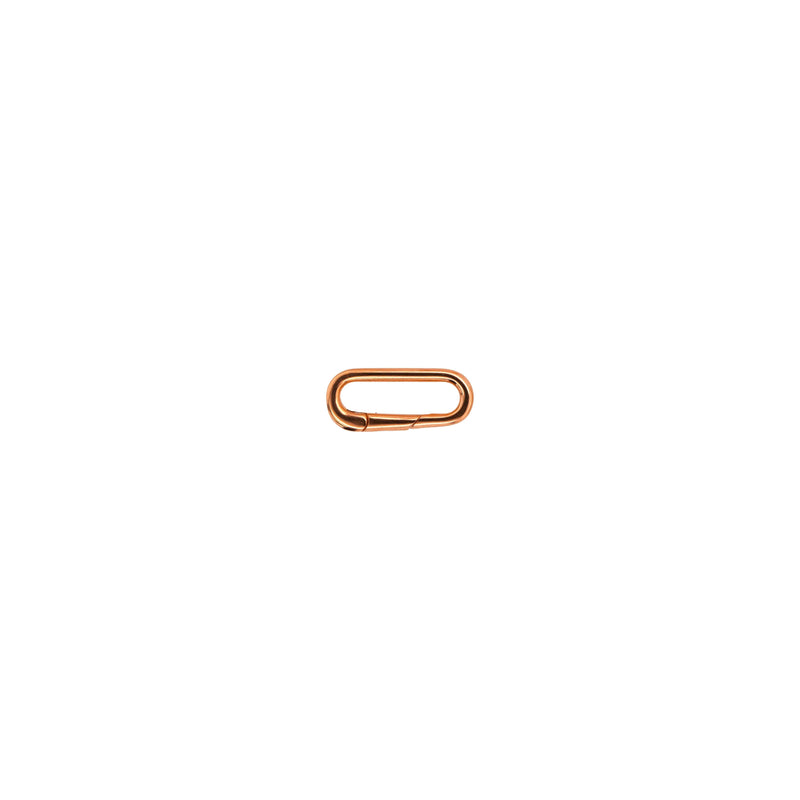 Rose Gold Eternity Clasp: 14K Gold Charm Clasp