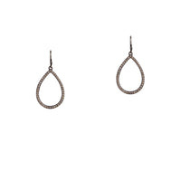 MINI PAVÉ & SMALL DIAMOND TEARDROPS - Bridget King Jewelry