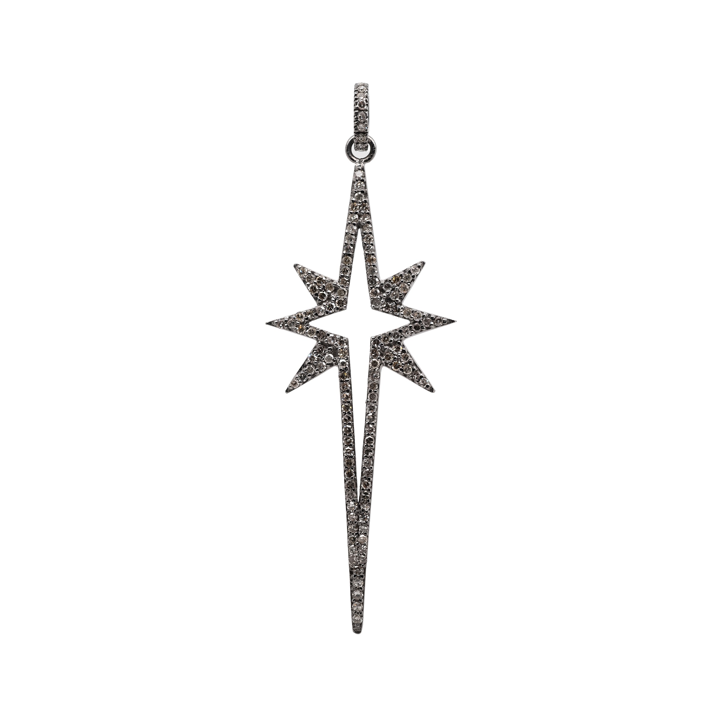 LARGE STARBURST SPEAR PENDANT - Bridget King Jewelry