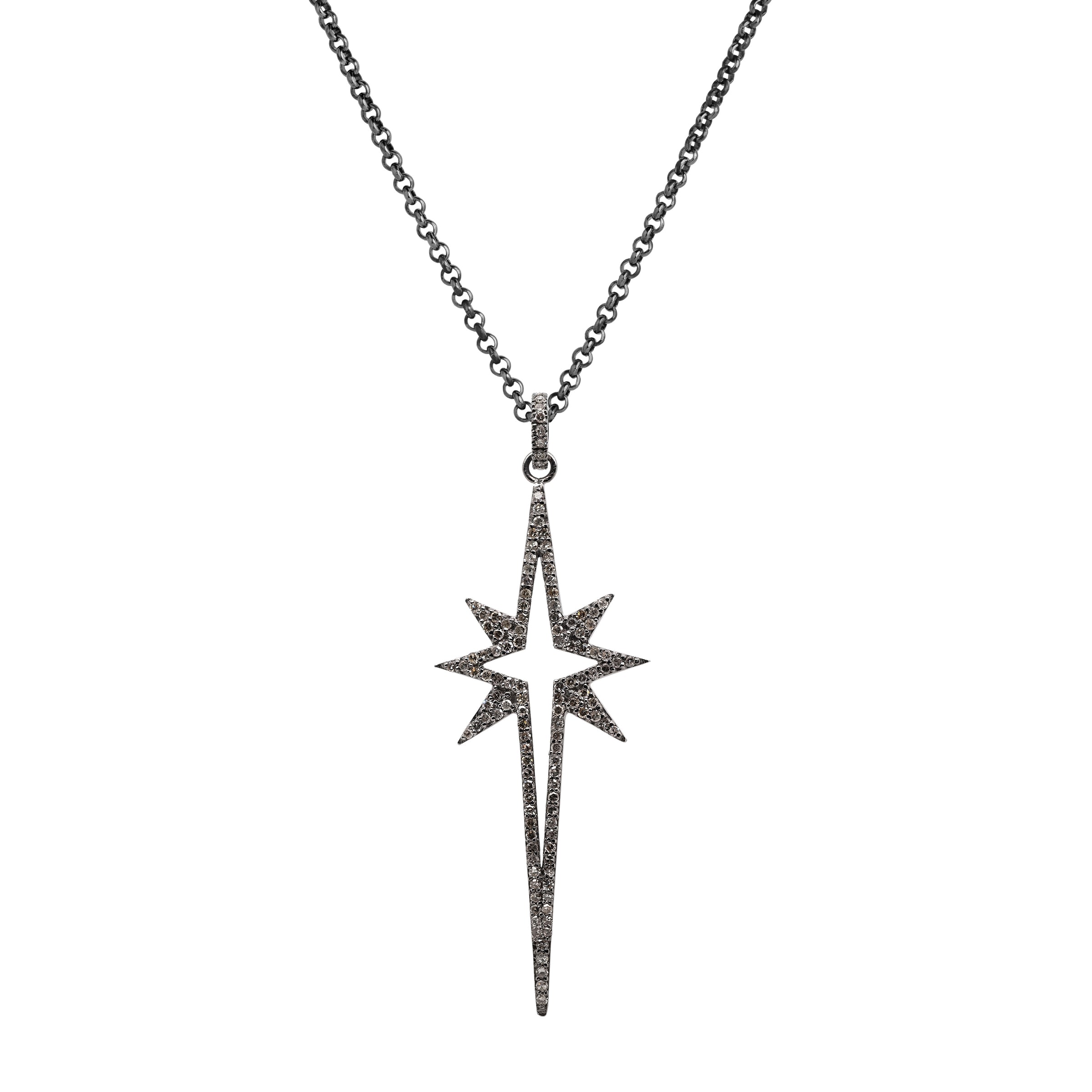 LARGE STARBURST SPEAR PENDANT