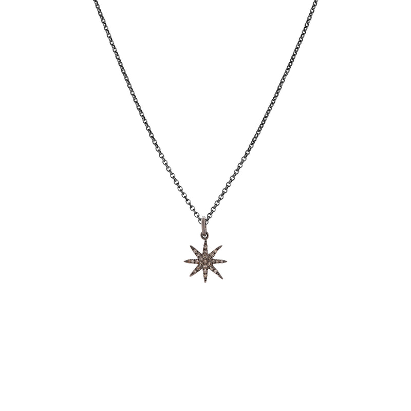 MINI STARBURST DIAMOND PENDANT