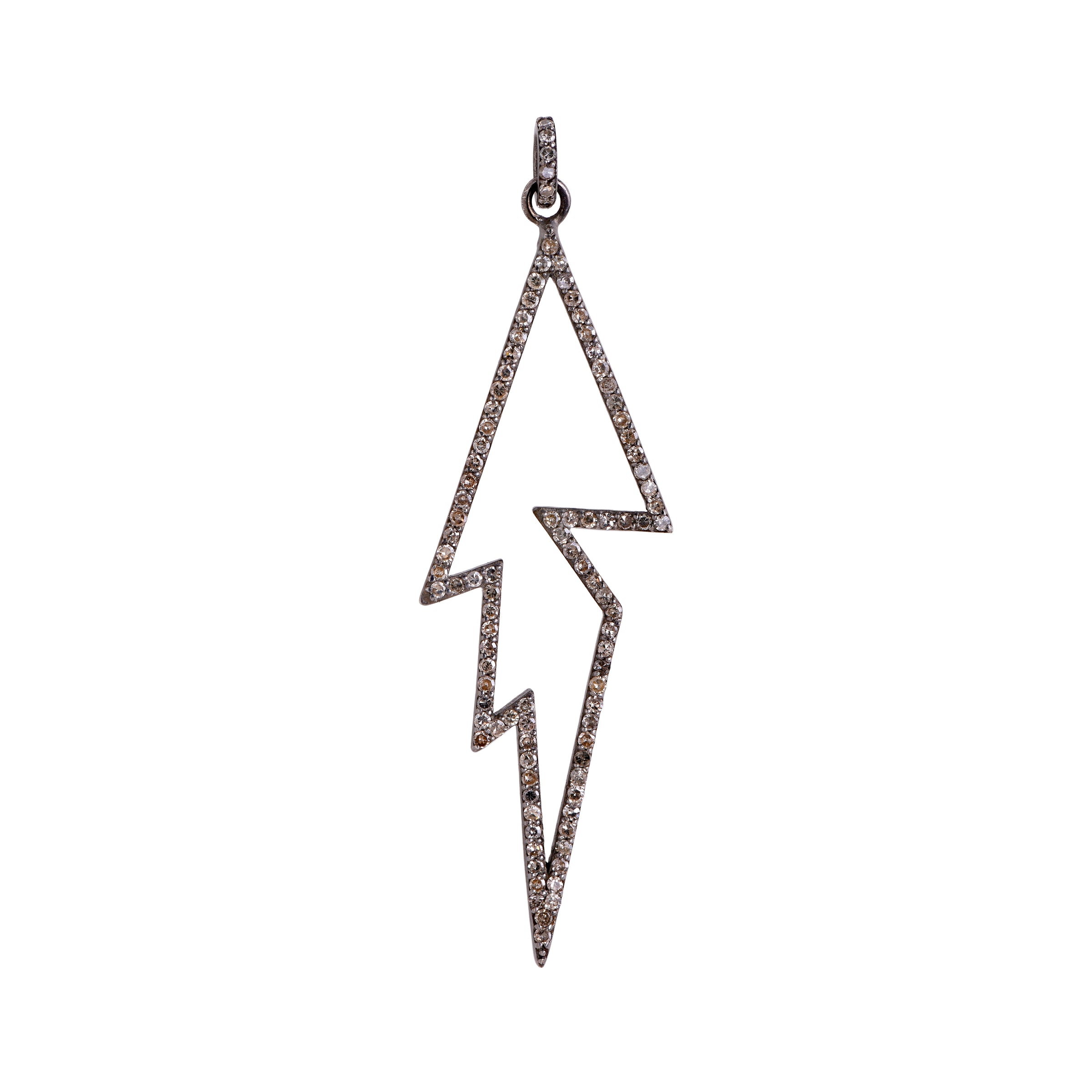 LARGE THUNDERBOLT PENDANT - Bridget King Jewelry